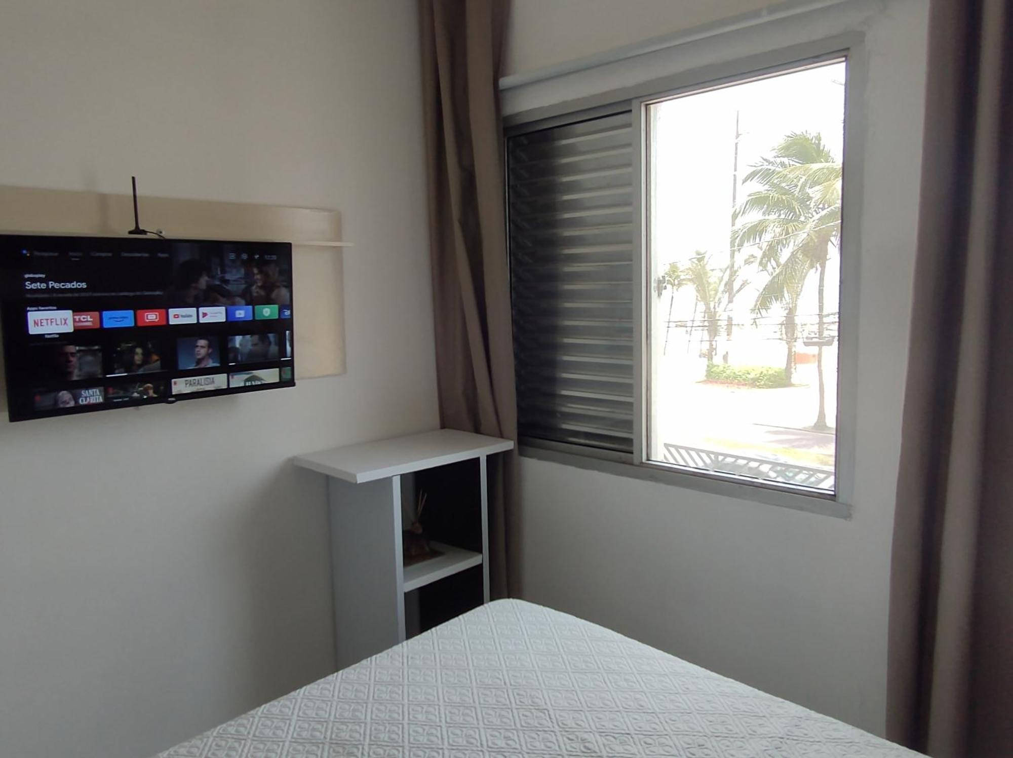 Apartamento vista mar Praia Grande (Santos) Exterior foto