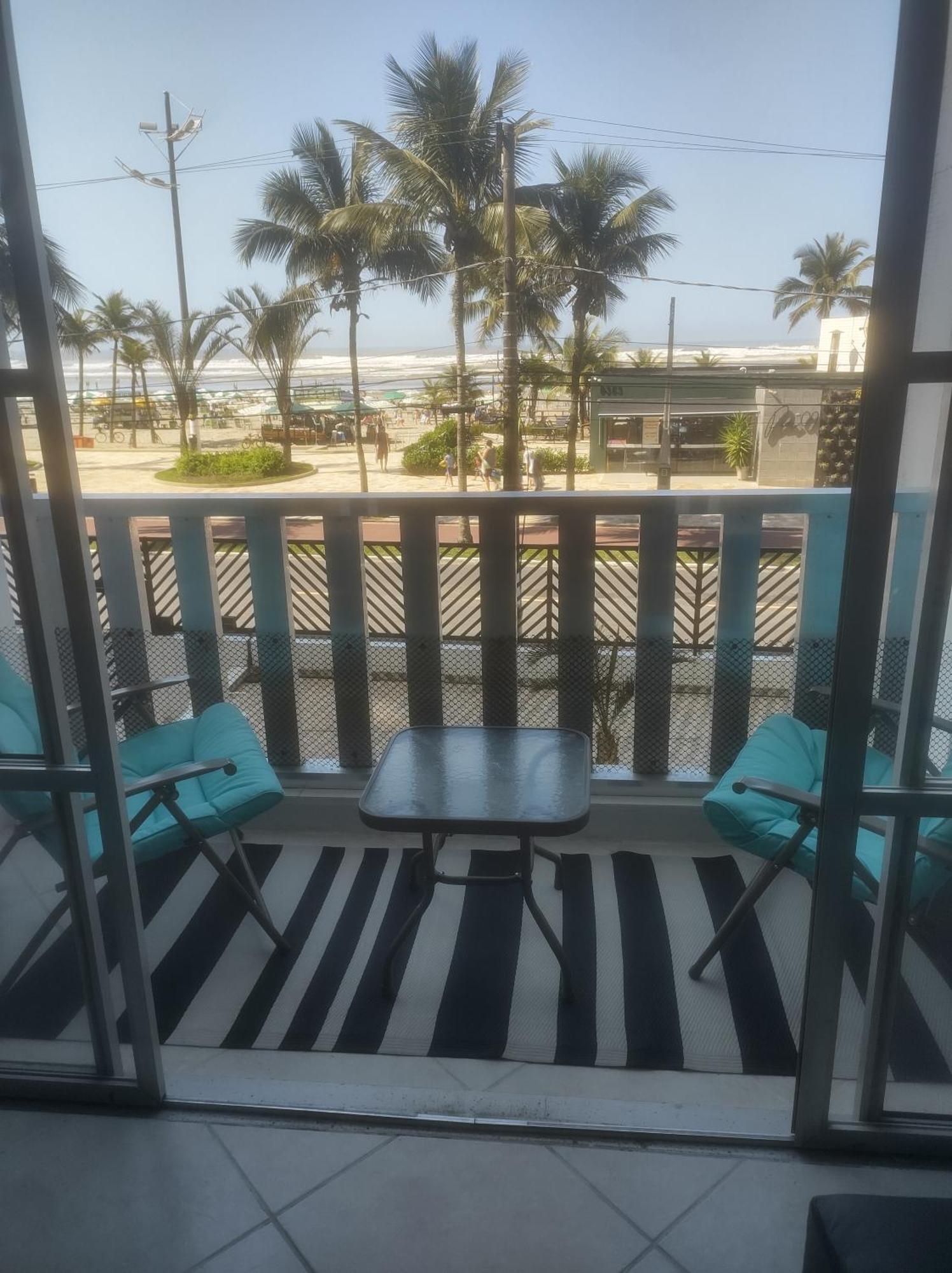 Apartamento vista mar Praia Grande (Santos) Exterior foto