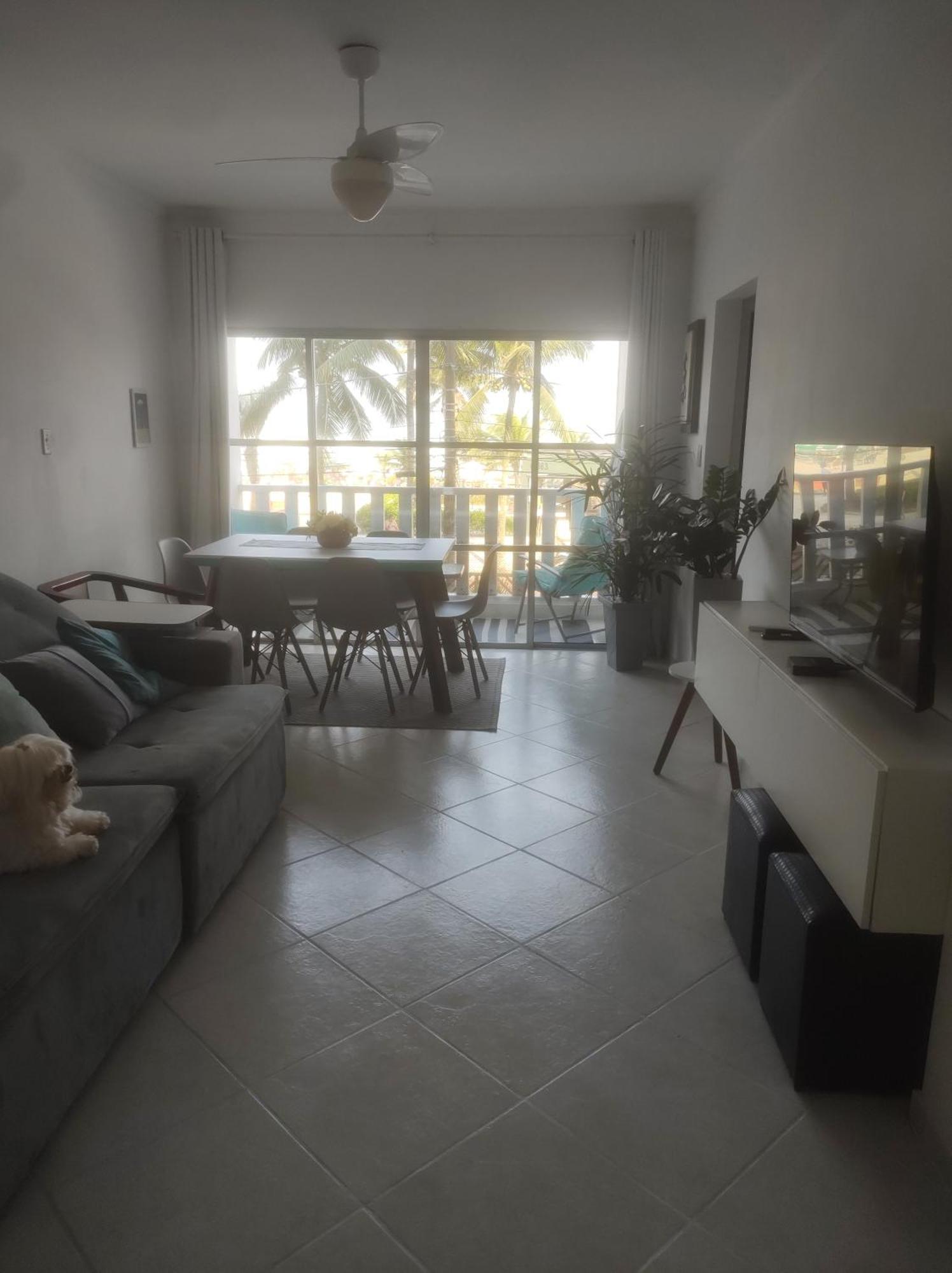 Apartamento vista mar Praia Grande (Santos) Exterior foto