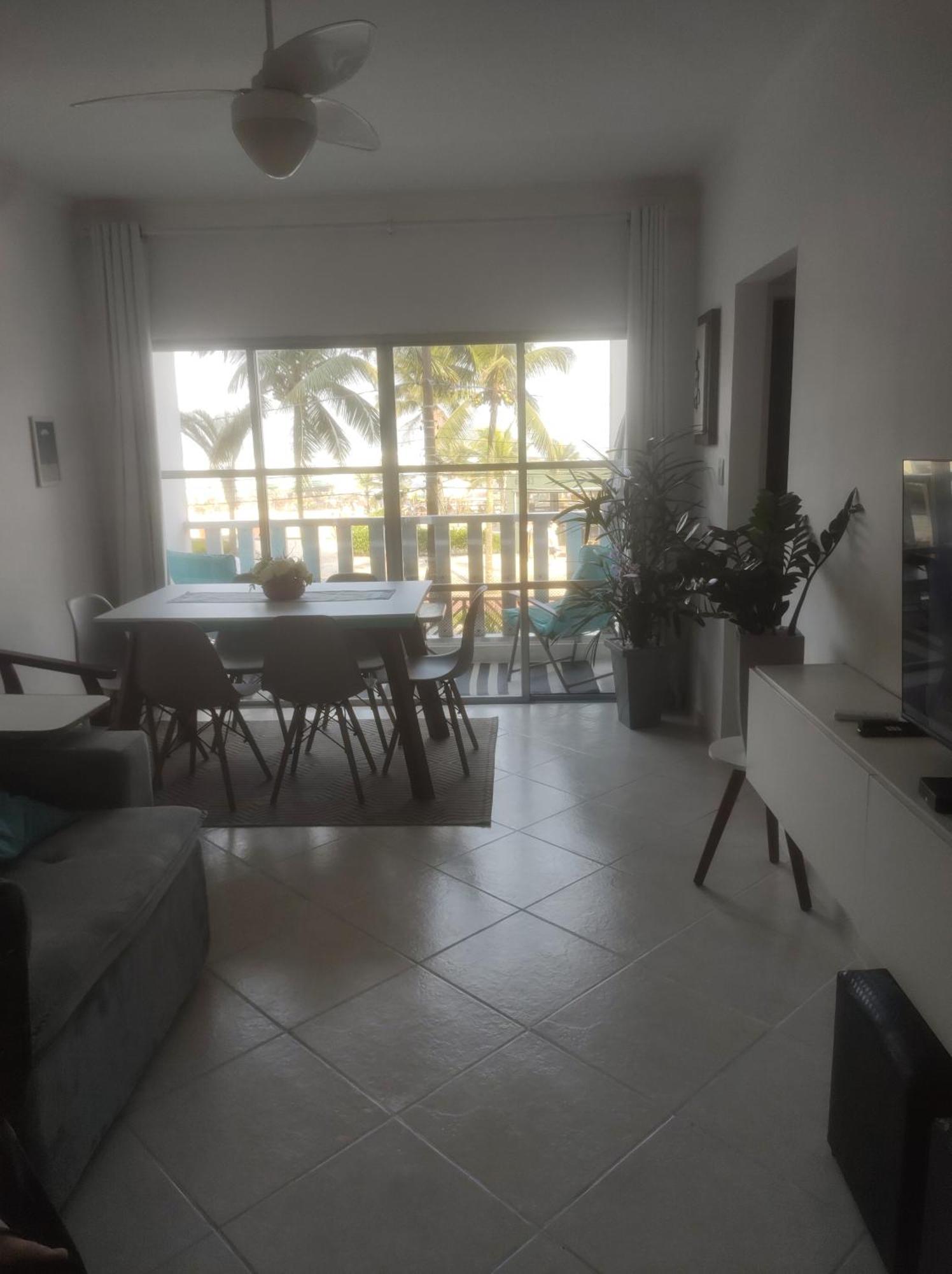 Apartamento vista mar Praia Grande (Santos) Exterior foto