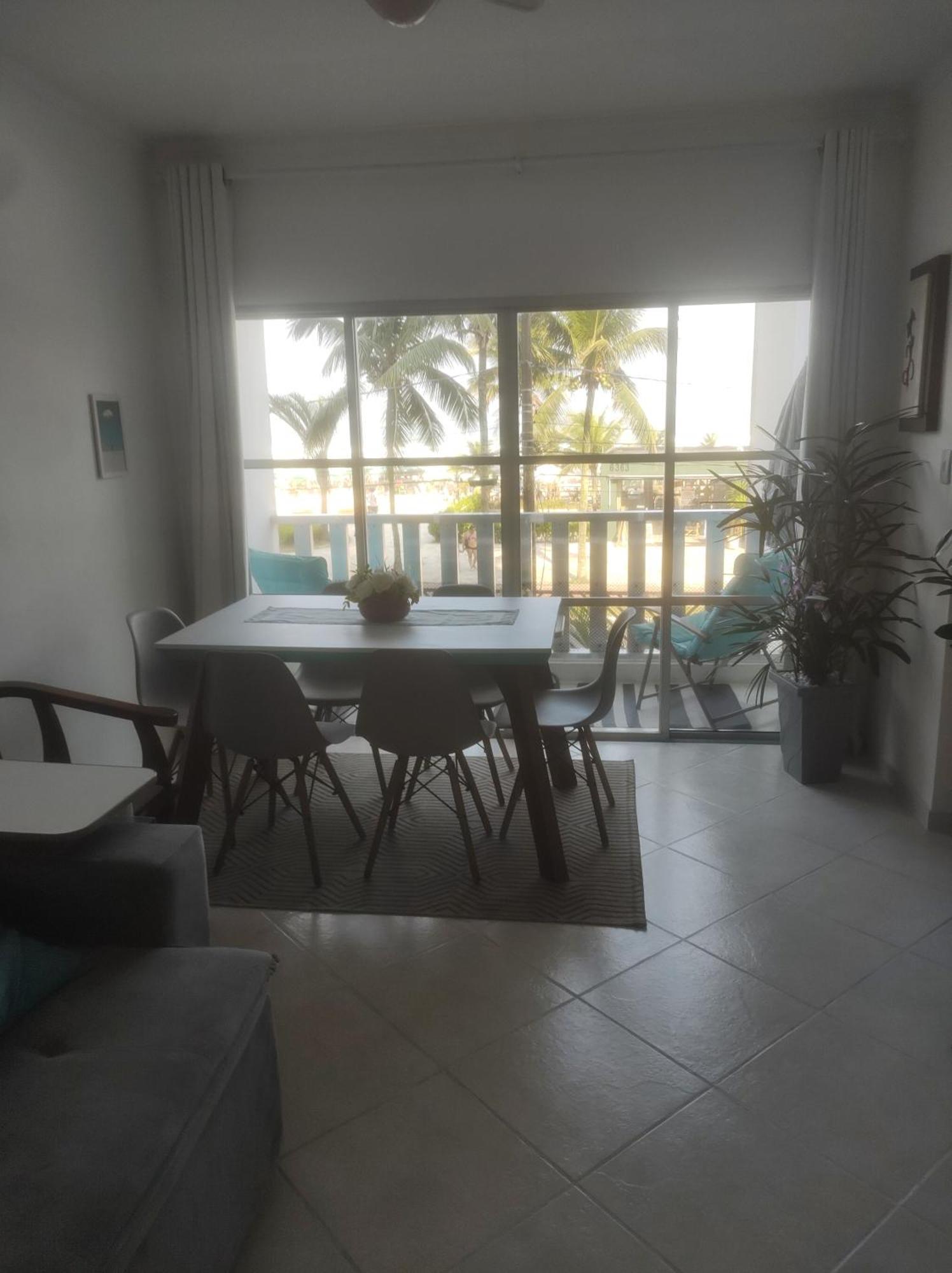 Apartamento vista mar Praia Grande (Santos) Exterior foto
