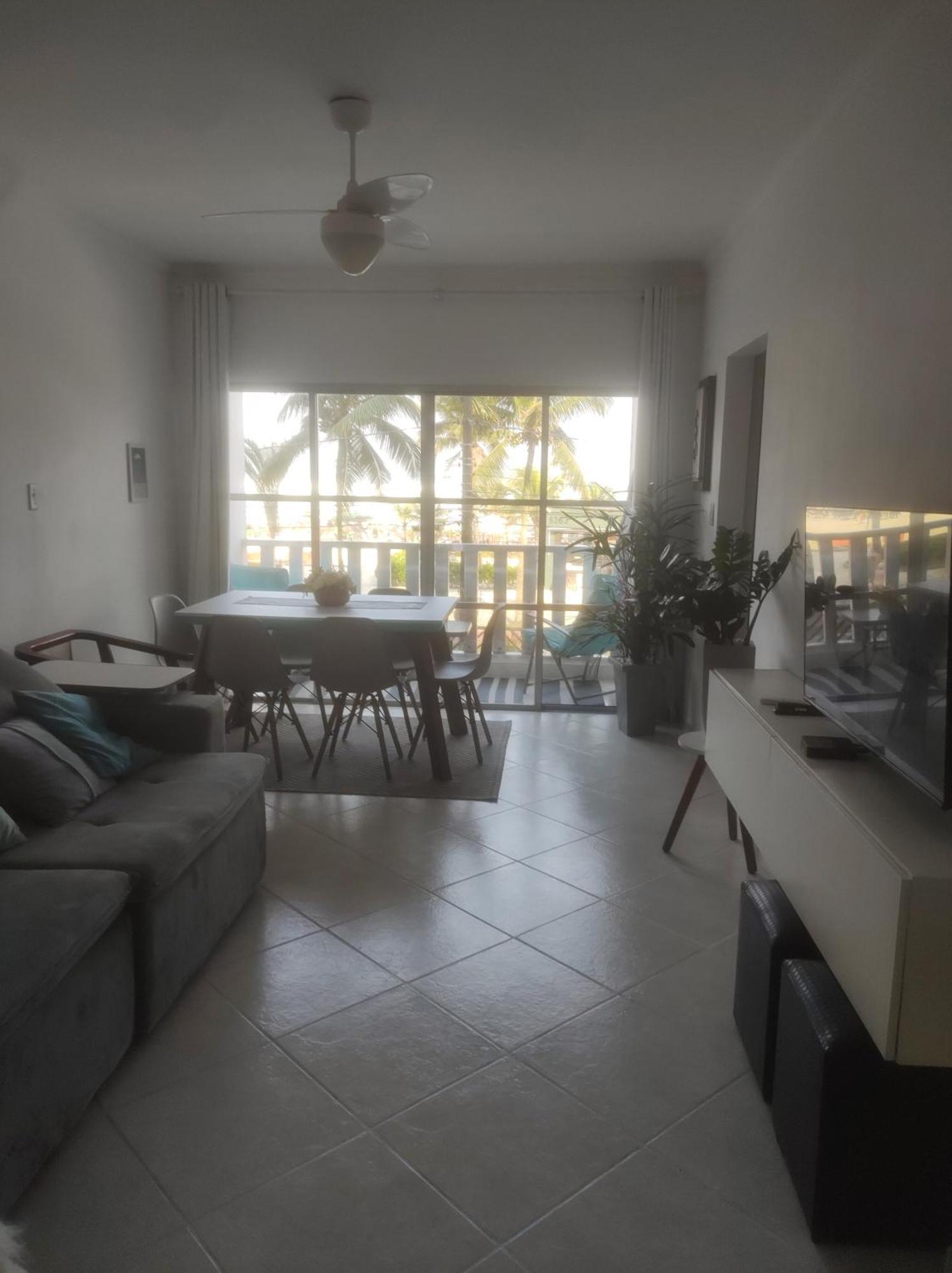 Apartamento vista mar Praia Grande (Santos) Exterior foto